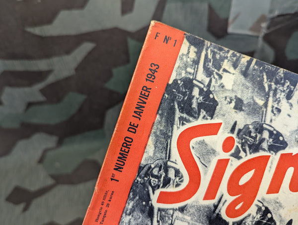 January 1943 Signal Magazine in French No1