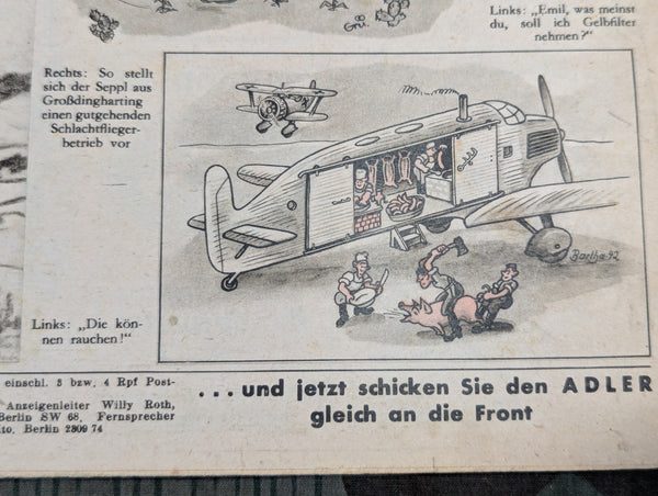 Der Adler Magazine 13 Oktober 1942 Heft 21