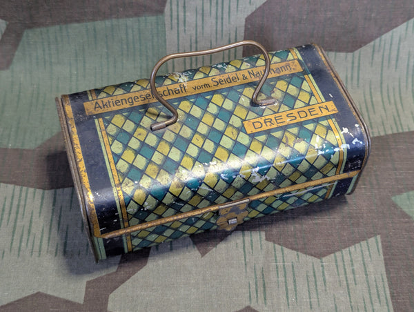 Seidel & Naumann Luggage Shaped Tin (Sewing Machines, Bicycles, Erika Typewriters)
