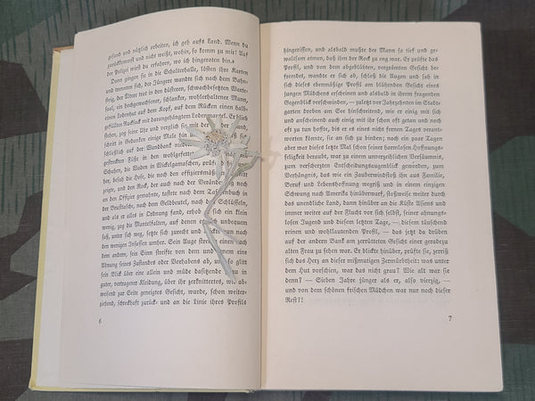 Lebenstanz 1940 Book with Edelweiss Inside
