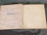 Empty Photo Album Soldatenzeit Hand Painted Wood Cover 9 Battr. Regt.257