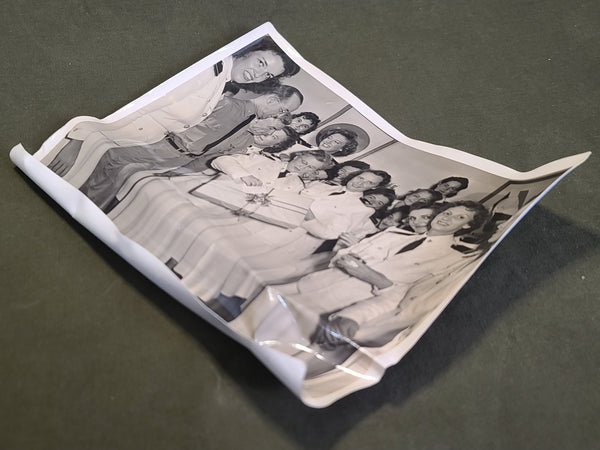Two Large Navy Nurse Photos 1944