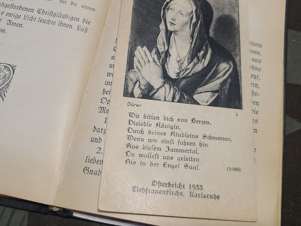 Mein Nazareth Catholic Prayer Book 1930 and Papers (1913-1937)