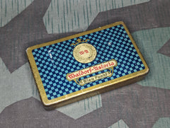 Waldorf Astoria Cigarette Tin Blau Punkt