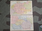 Nationalblatt Map Leaflets 1939 (Lot of 8)