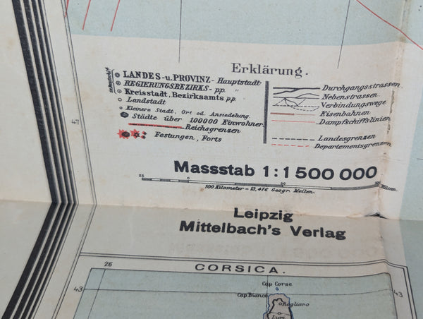 Set of WWI Maps of Fortifications