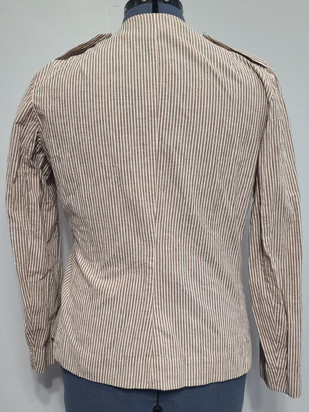 Army Nurse Seersucker Jacket and Trousers <br> (B-42" W-32" H-42")