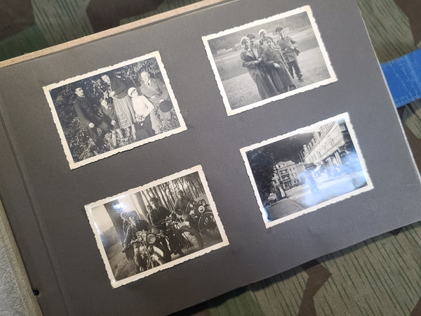 German Photo Album - Vacations and Soldiers at Home IR52 (50 Photos)