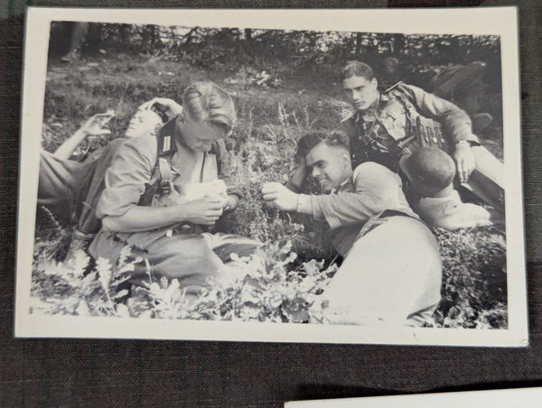 Lot of 5 Gebirgsjager Pictures Austrian Tunics