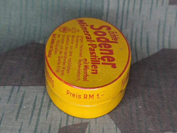 Sodener Menthol Cough Drop Tin