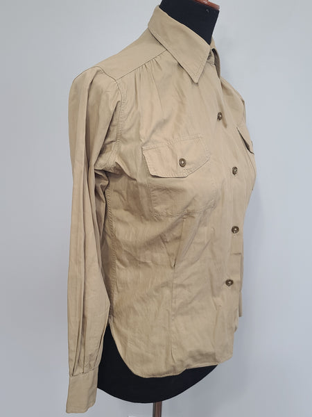 Khaki Blouse for WAC or Nurse (38" Bust)