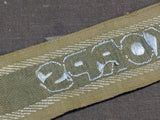 Very Nice Original Afrika Korps Cuff Title