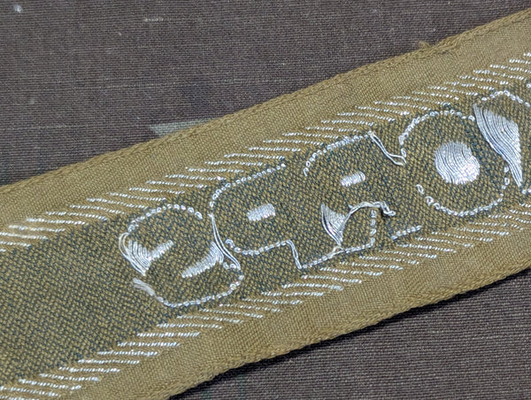 Very Nice Original Afrika Korps Cuff Title