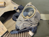 Original 1917 US Gasmask Size 3 Named W.F.Manire