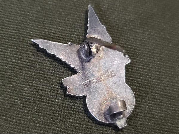 Small Victory Eagle Pin Sterling