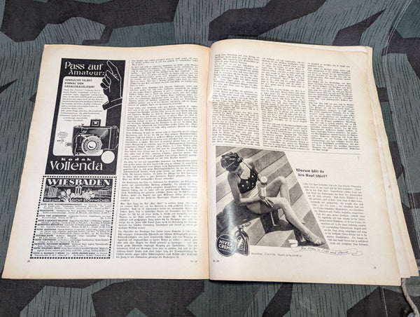 13 July 1938 Die Woche Magazine Heft 28