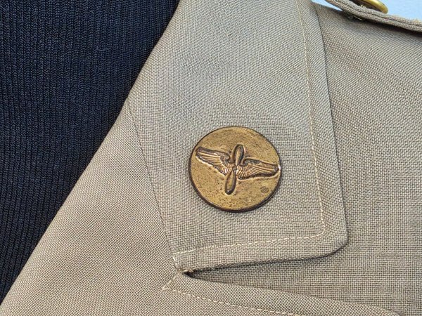 WAC Khaki Jacket Enlisted with Insignia <br> (37" Bust)