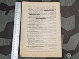 1944 "Und Noch Einmal Der Versatz" Book on Construction