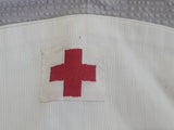 American Red Cross Gray Lady Seersucker Uniform Dress and Hat <br> (B-36" W-28" H-36")