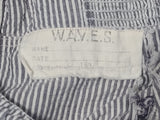 WAVES Seersucker Work Dress <br> (B-36" W-25" H-30")