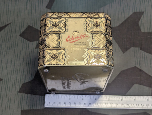 Eduscho Kaffee Tee Kakao Tin Eduard Schopf Bremen