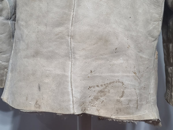 German Winter Lamb Coat G.I. Used