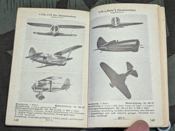 1943 Kriegsflugzeuge Aircraft Identification Book