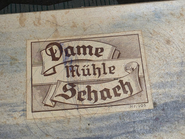 Dame Mühle Schach Game Set