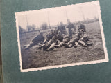 Page from a German Soldier's Photo Album (8 Photos)