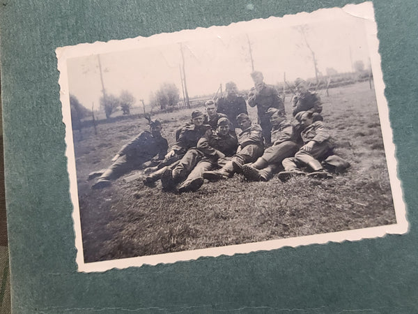 Page from a German Soldier's Photo Album (8 Photos)