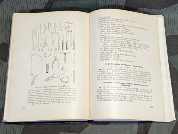 1939 Training Manual for Medics H.Dv.59