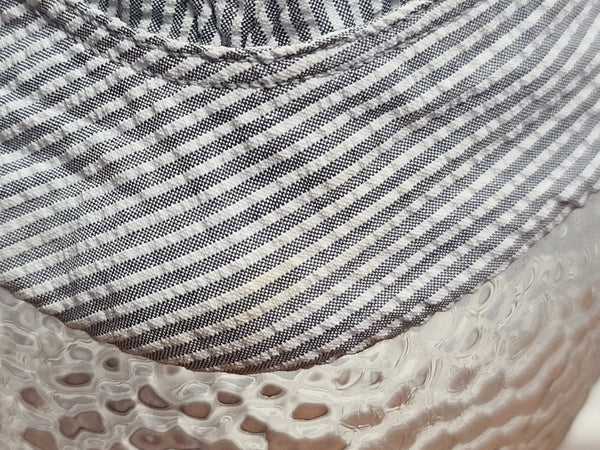 WAVES Seersucker Garrison Cap (Size 22)