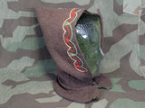 German Brown Winter Hood Hat
