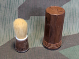 Bakelite Shaving Brush Container and Brush