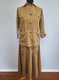 WWI Women's Uniform Jacket and Skirt <br> (B-38.5" W-30" H-48")