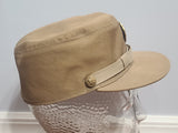 WAAC Khaki Hobby Hat Size 21 with Walking Eagle Emblem