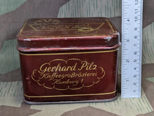 Pilz Kaffee Coffee Sales Tin