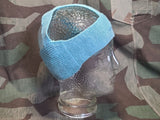 German Head Band Ear Warmer Blue MEDIUM