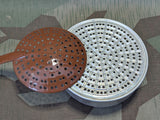 Enameled Gas Mask Filter Strainer