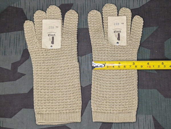 German Uhle Strickhandschuhe Knit Gloves NOS