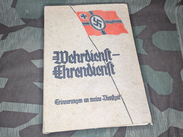 Wehrdienst-Erhendienst Soldiers Photo Album Stripped
