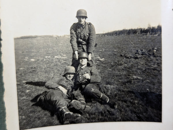 Lot of 10 German Soldiers Photos Early Mixed Equipment