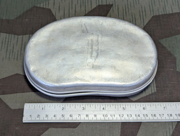 Small Aluminum Bread Tin Beat Up