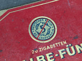 Original Halbe-Fünf 20 Cigarette Tin