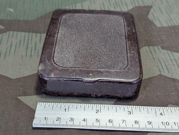 Curved Bakelite Tobacco or Cigarette Case Alor