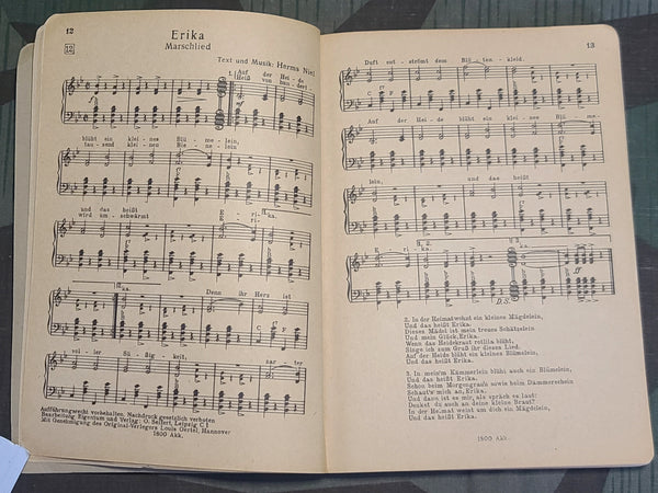 Kamerad Sing Mit Soldiers Song Book for Accordion