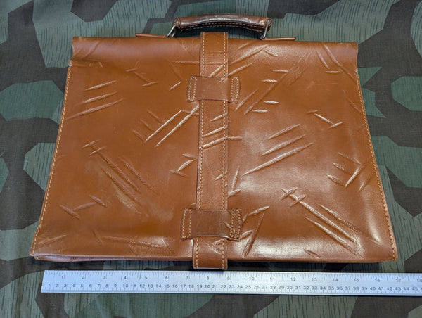 Exquisite Original German Leather Briefcase