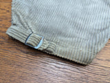 German Gray Corduroy Gray Plus Four Trousers (Small)