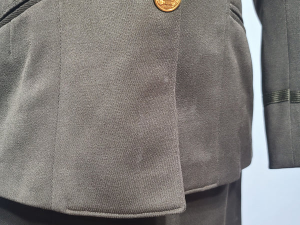 WAC Officer Uniform Jacket and Skirt <br> (B-32" W-26" H-35")