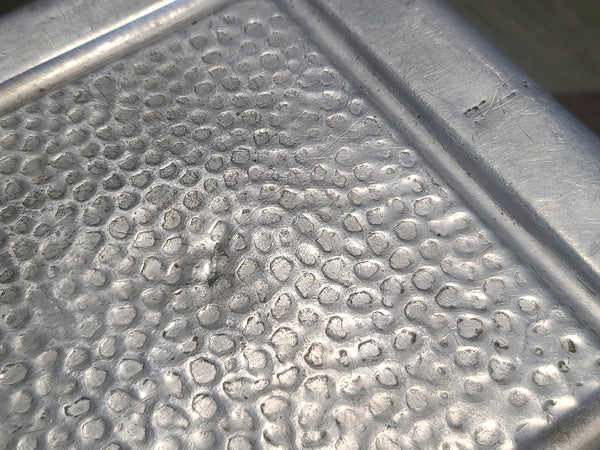 Rectangular Bread Tin Pebbled Lid